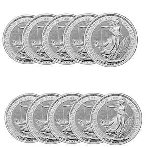 2027 Great Britain Silver Britannia 1oz BU 10pc