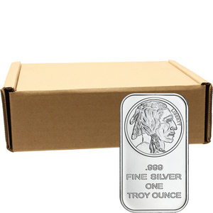 Buffalo Replica 1oz .999 Silver Bar 500pc Buffalo Replica 1oz .999 Silver Bar 500pc