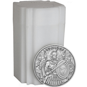 Leonidas I Legendary Warriors Series 1oz .999 Silver Medallion 20pc Leonidas I Legendary Warriors Series 1oz .999 Silver Medallion 20pc