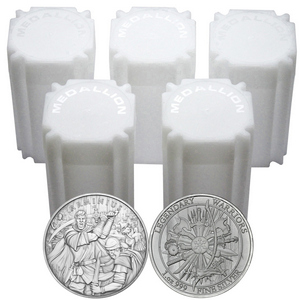 Arminius Legendary Warriors Series 1oz .999 Silver Medallion 100pc