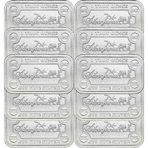 SilverTowne Money Bars 1oz .999 Silver Bar 10pc SilverTowne Money Bars 1oz .999 Silver Bar 10pc