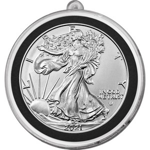 Christmas 2022 Silver Round 2021 Christmas Silver Bars & Rounds Gifts | Silvertowne
