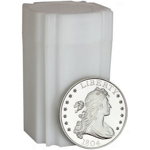 1804 Dollar Replica 1oz .999 Silver Medallion 20pc 1804 Dollar Replica 1oz .999 Silver Medallion 20pc