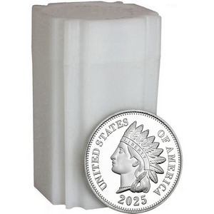 2025 Indian Head Cent Replica 1oz .999 Silver Medallion 20pc 2025 Indian Head Cent Replica 1oz .999 Silver Medallion 20pc