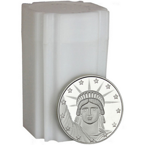 Lady Liberty 1oz .999 Silver Medallion 20pc Lady Liberty 1oz .999 Silver Medallion 20pc