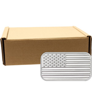 American Flag 1oz .999 Silver Bar 500pc