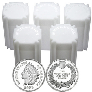 2025 Indian Head Cent Replica 1oz .999 Silver Medallion 100pc 2025 Indian Head Cent Replica 1oz .999 Silver Medallion 100pc