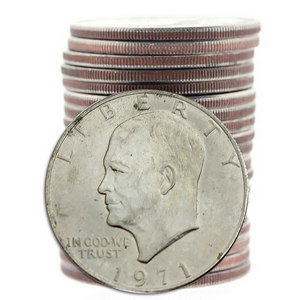 Eisenhower Dollar Roll G/VG Condition