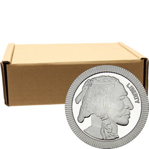 Buffalo Replica Stackables 1oz .999 Silver Medallion 500pc Buffalo Replica Stackables 1oz .999 Silver Medallion 500pc