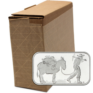 SilverTowne Prospector 1oz .999 Silver Bar 100pc SilverTowne Prospector 1oz .999 Silver Bar 100pc