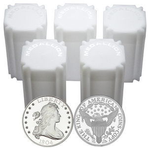 1804 Dollar Replica 1oz .999 Silver Medallion 100pc 1804 Dollar Replica 1oz .999 Silver Medallion 100pc
