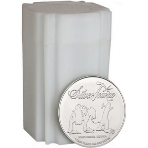 SilverTowne Prospector Waffleback Trademark Logo 1oz .999 Silver Medallion 20pc SilverTowne Prospector Waffleback Trademark Logo 1oz .999 Silver Medallion 20pc