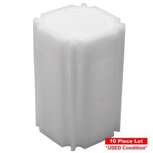 USED Plastic Storage Tube for 20 One Ounce 39mm Rounds 10pc Lot USED Plastic Storage Tube for 20 One Ounce 39mm Rounds 10pc Lot