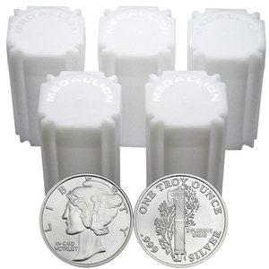 Mercury Dime Replica 1oz .999 Silver Medallion 100pc
