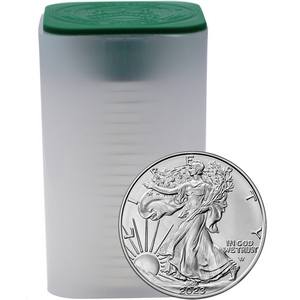 2023 Silver American Eagle BU Coin 20pc in Tube
