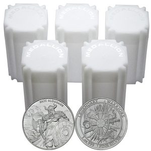 Eric Bloodaxe Legendary Warriors Series 1oz .999 Silver Medallion 100pc Eric Bloodaxe Legendary Warriors Series 1oz .999 Silver Medallion 100pc