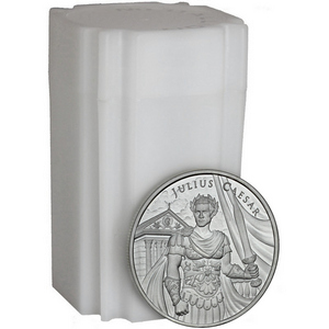Julius Caesar Legendary Warriors Series 1oz .999 Silver Medallion 20pc Julius Caesar Legendary Warriors Series 1oz .999 Silver Medallion 20pc