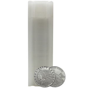 Indian Incused Replica 1/10oz .999 Silver Medallion 50pc in Tube Indian Incused Replica 1/10oz .999 Silver Medallion 50pc in Tube