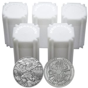 Spartacus Legendary Warriors Series 1oz .999 Silver Medallion 100pc Spartacus Legendary Warriors Series 1oz .999 Silver Medallion 100pc