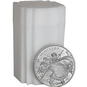 Achilles Legendary Warriors Series 1oz .999 Silver Medallion 20pc Achilles Legendary Warriors Series 1oz .999 Silver Medallion 20pc