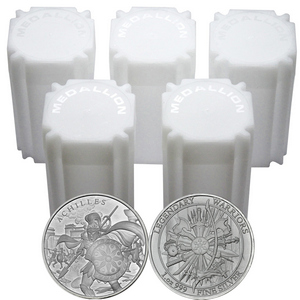Achilles Legendary Warriors Series 1oz .999 Silver Medallion 100pc Achilles Legendary Warriors Series 1oz .999 Silver Medallion 100pc