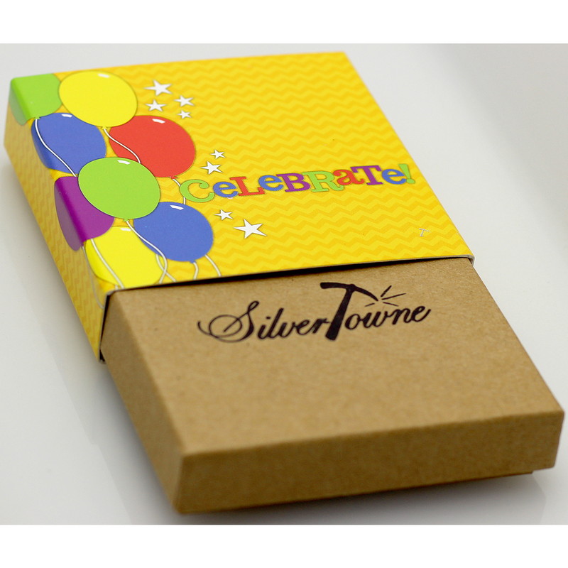 Happy Birthday Stars Silver Bar | SilverTowne