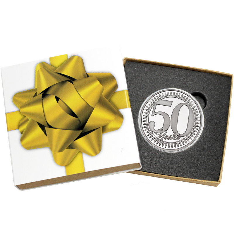 50th Anniversary Silver Round | SilverTowne