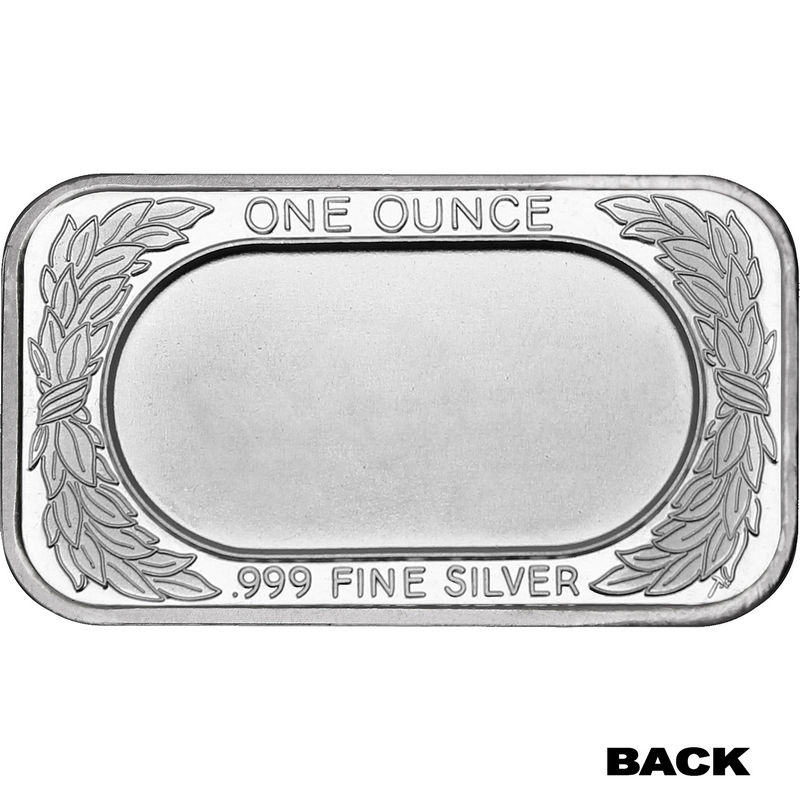 engraved silver bars
