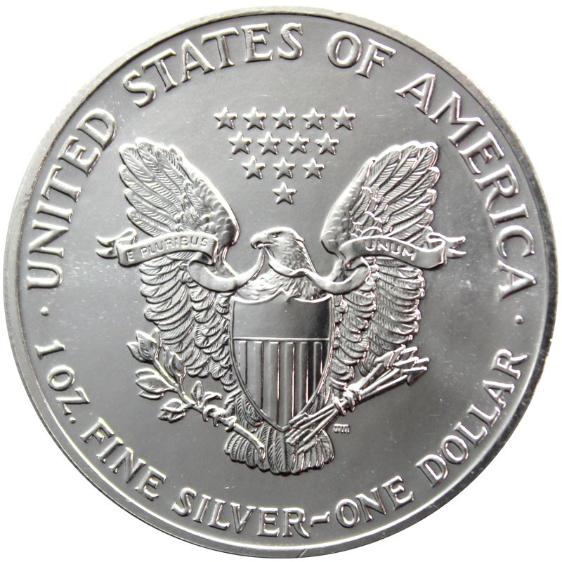 1989 Silver American Eagle BU Coin | SilverTowne