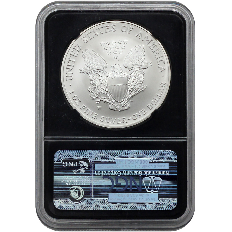 2006年 イーグル銀貨 NGC鑑定 MS69 2006 Silver Eagle Dollar, MS-69, NGC – Liberty Coin