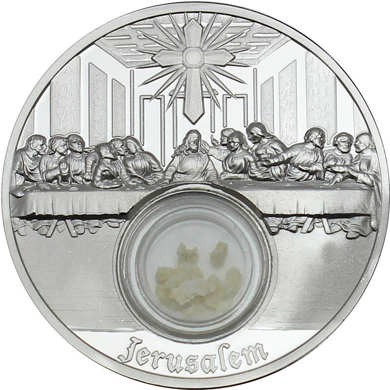 2022 Niue Silver Footsteps of Jesus 1oz PF Coin | SilverTowne