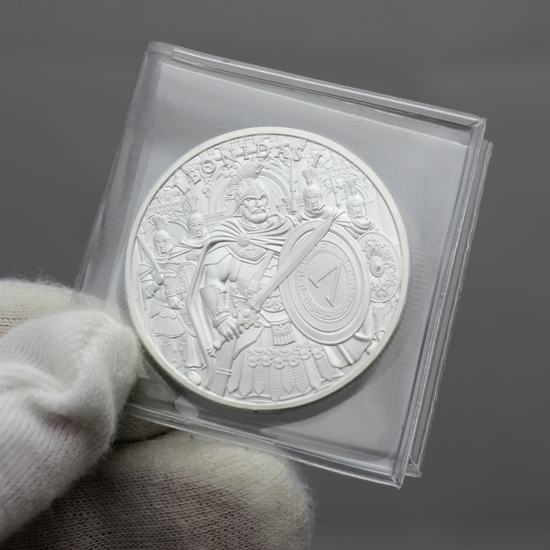 Leonidas I Legendary Warriors 1oz .999 Silver Medallion | SilverTowne