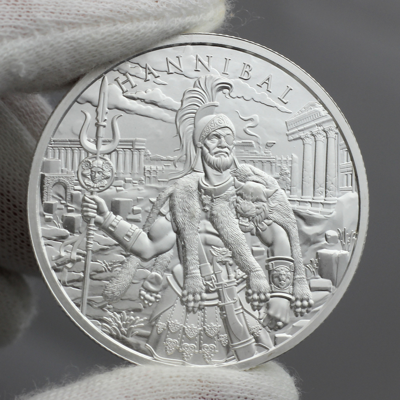 Hannibal Legendary Warriors 1oz .999 Silver Medallion | SilverTowne