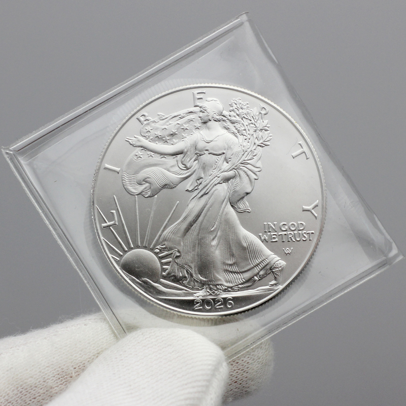 2026 Silver American Eagle BU Coin – 250th Anniversary | SilverTowne