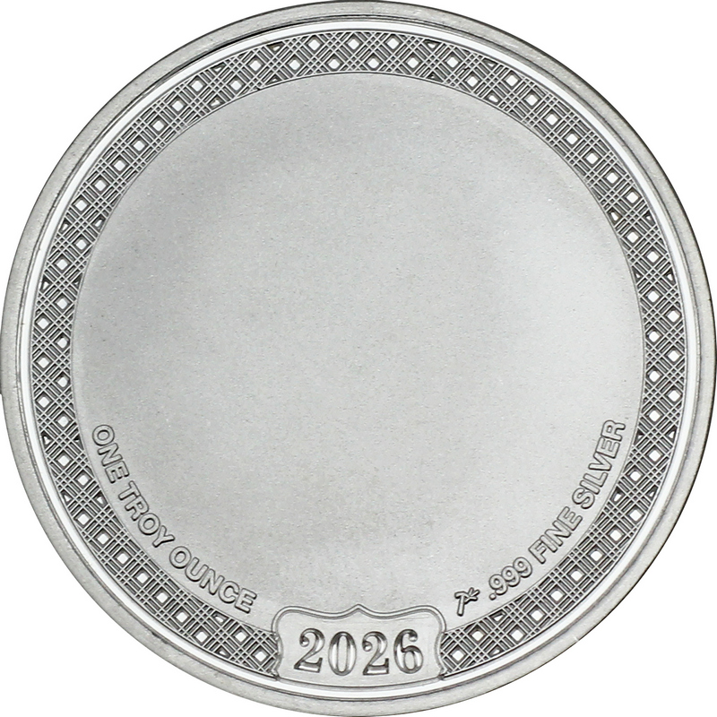 On Your Wedding Day Hearts 1oz 999 Silver Round | SilverTowne