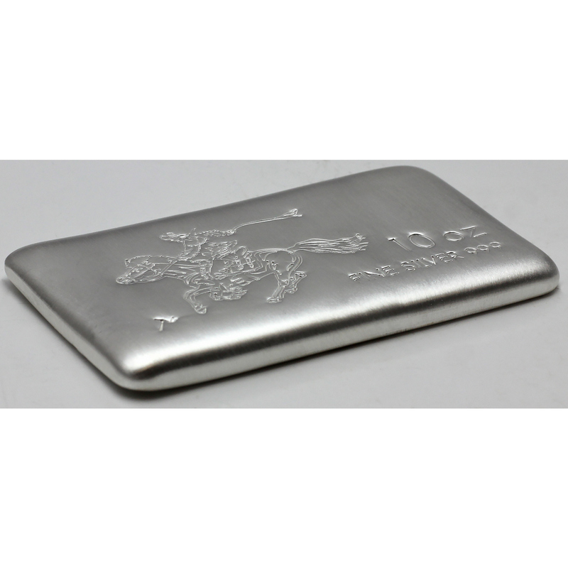 10oz Cast Pony Silver Bar 999 Fine Silver | SilverTowne