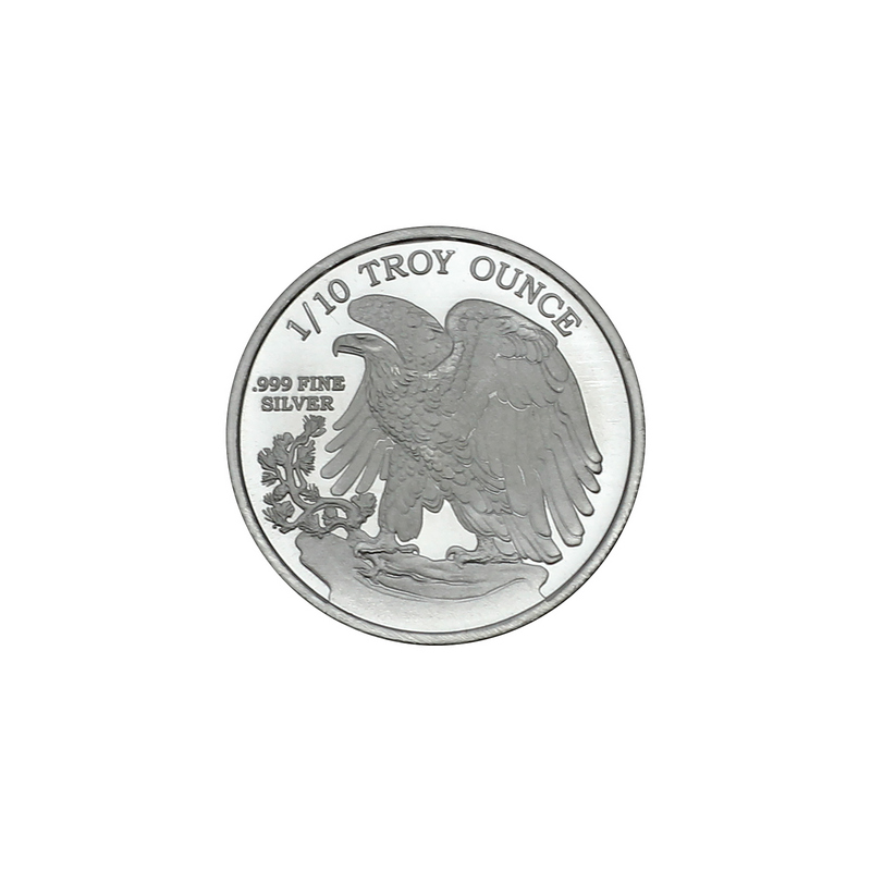 Walking Liberty Replica 1/10oz Silver Medallion Bullion | SilverTowne