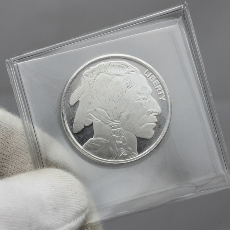 銀塊 ドレイプトバスト 銀貨 Fine silver 1トロイオンス アメリカ アメリカアンティークコイン 1798年ドレープドバスト1ドル銀貨
