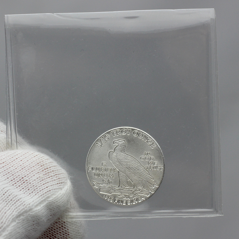 Indian Incused Replica 1/10oz .999 Silver Medallion Indian Incused Replica 1/10oz .999 Silver Medallion