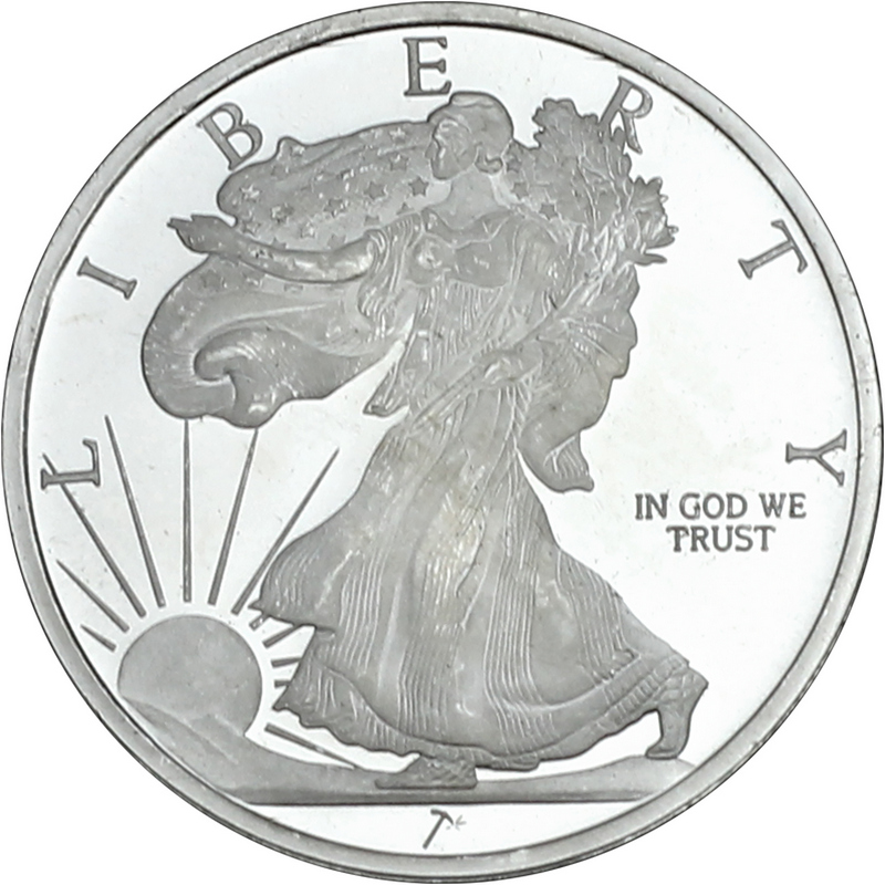 Walking Liberty Replica 1/4oz Silver Medallion Bullion | SilverTowne