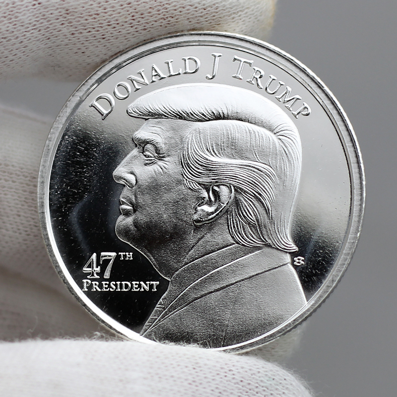 Trump 47th President 1oz .999 Silver Round | SilverTowne