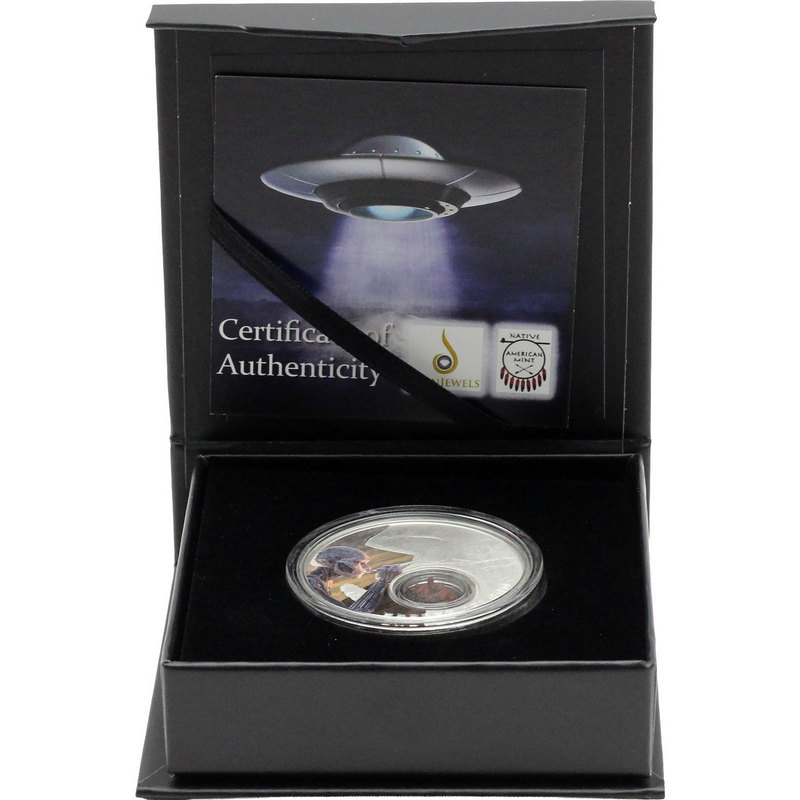 2026 Mesa Grande Built By Aliens Easter Island 1 oz Proof Silver