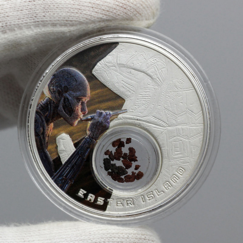 2026 Mesa Grande Built By Aliens Easter Island 1 oz Proof Silver