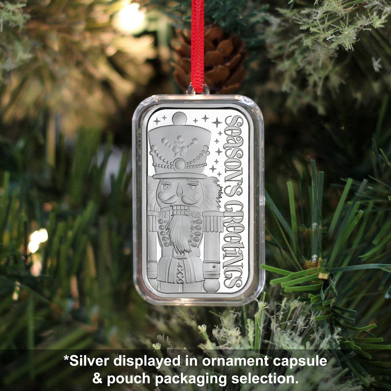 Traditional Nutcracker 1oz Silver Bar | SilverTowne
