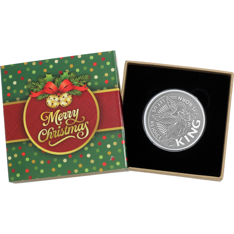 2026 Happy Hanukkah 1 oz .999 Silver Medallion in Gift Box