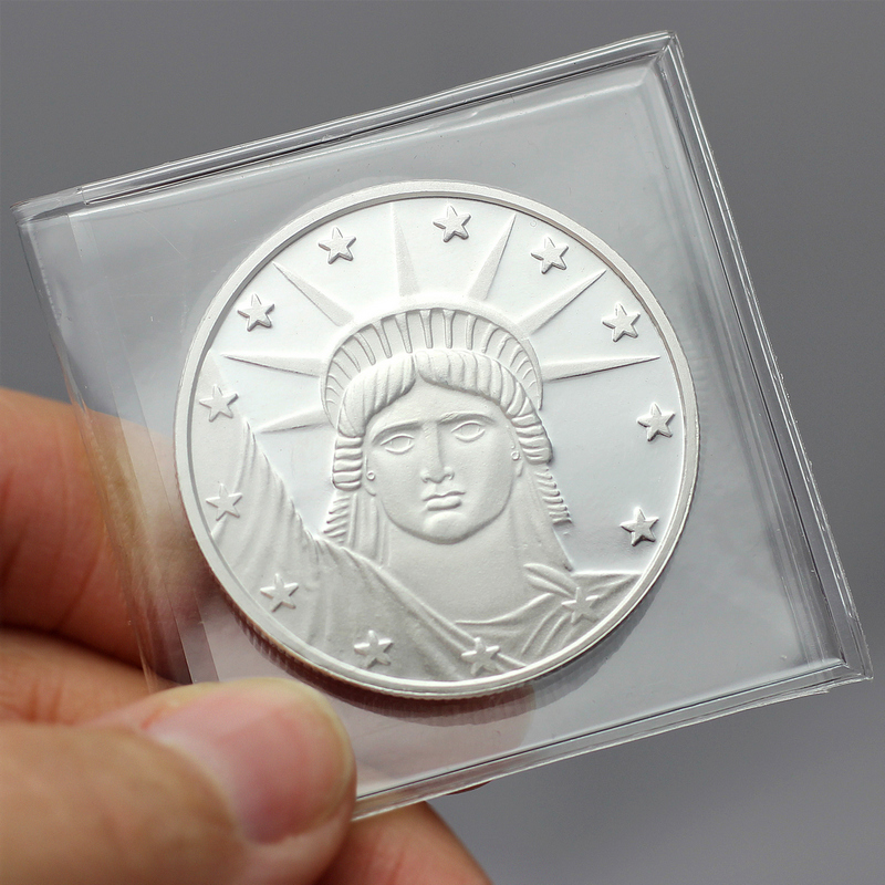 1 oz Silver Medallion Lady Liberty Design | SilverTowne