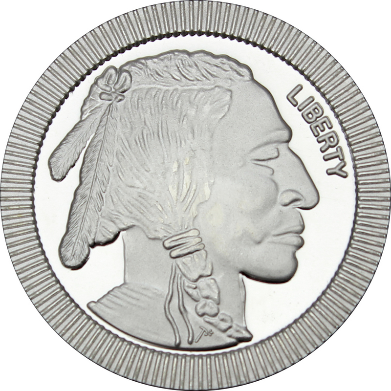 Morgan Dollar Stackables by SilverTowne 1oz .999 Silver Medallion 5 Piece Lot