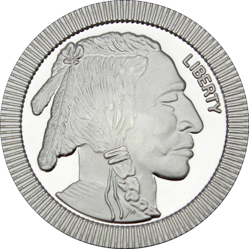 thumbnail image 2 of 2022 Golden State Mint Buffalo .999 Fine Silver Round – 1 Troy Ounce In Capsule & Pouch 2 of 6