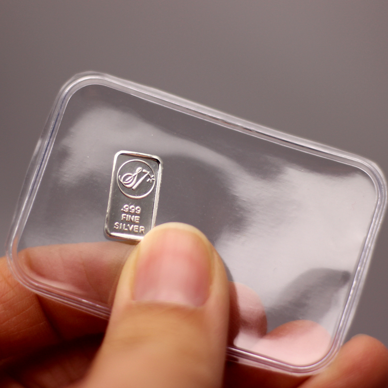 1 Gram Silver Bar St Logo Silvertowne