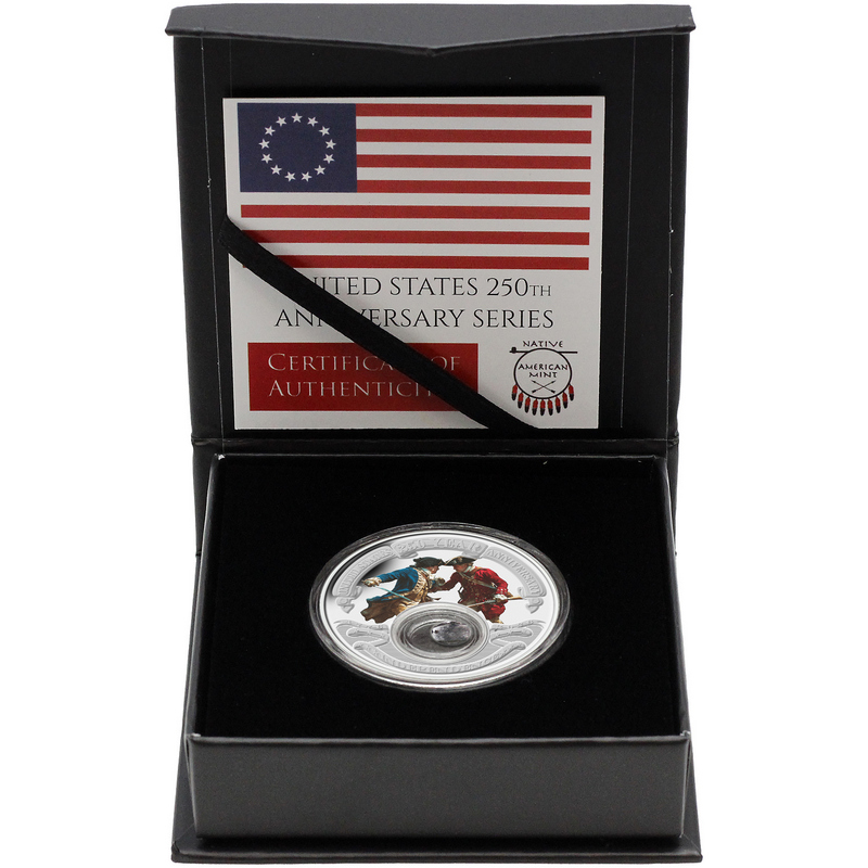 2026 Independence 1oz Silver Proof Coin w/ Musket Ball | SilverTowne